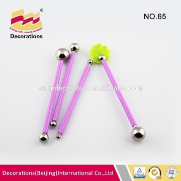 4 pcs stainless steel fondant modelling tools