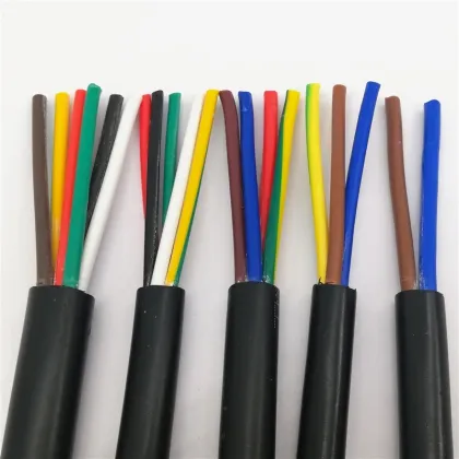 PVC Material Waterproof Copper Electrical Cable Wires