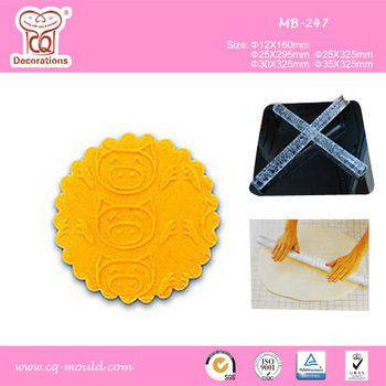textured Transparent Deep Texture Decorating Rolling Pin