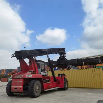 Kalmar DRF450 60S5 Reach Stacker in Shanghai Port