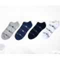 Low Mok custom logo invisible man socks