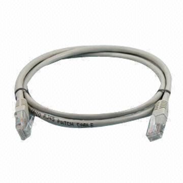 Patch Cord with Copper/CCA/CCS Conductor and AL Foil Shield