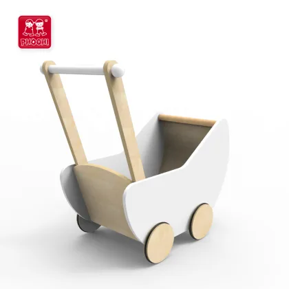 American Girl Doll Pretend Playset: Wooden Pushchair Toy for Kids