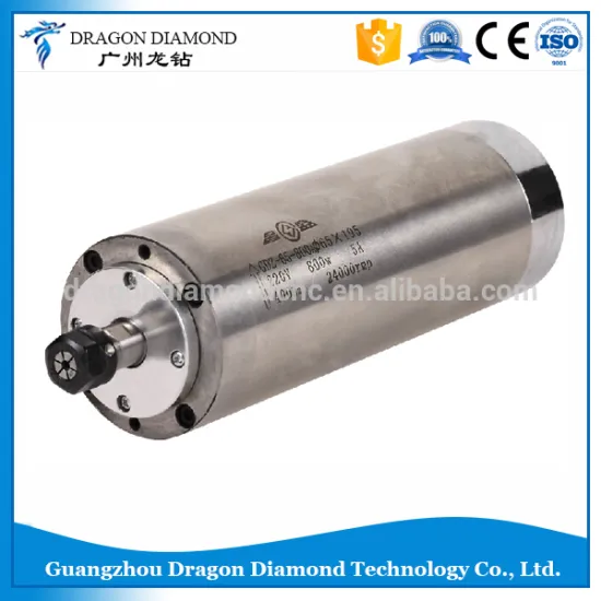 High Speed 800w Water Cooling Spindle Motor For Cnc Router