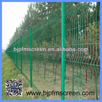 hot sales green color wire mesh fence
