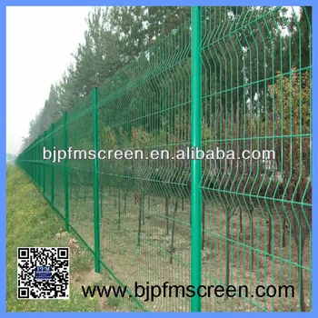 hot sales green color wire mesh fence