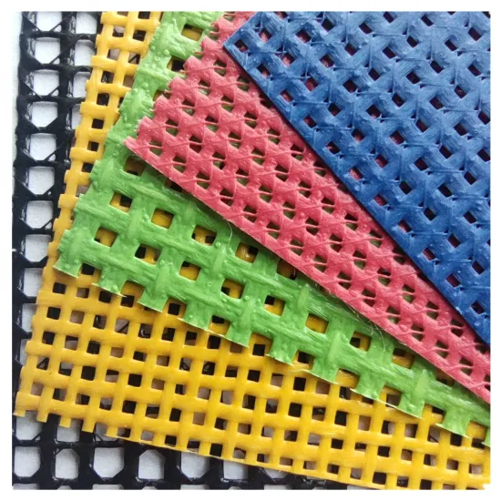 Factory Direct Polyester Mesh Fabric with PVC Coating: Ideal for Outdoor Furniture, Swimming Pool Fences, and Tool Mesh Bags