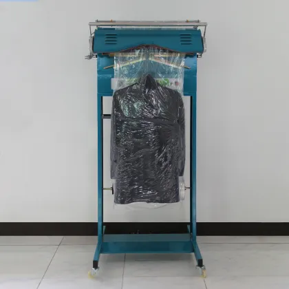 Dry Cleaning Shop Garment Suit Packing Machine