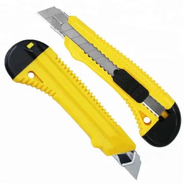 Hot Sale Plastic Cutter Knife 18mm Snap Off Blade Utility Knife