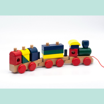 Toddler en bois push jouet, marques de cuisine en bois jouet