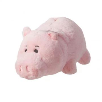 Chevaux de cochon en peluche jouets les enfants tiennent le sommeil