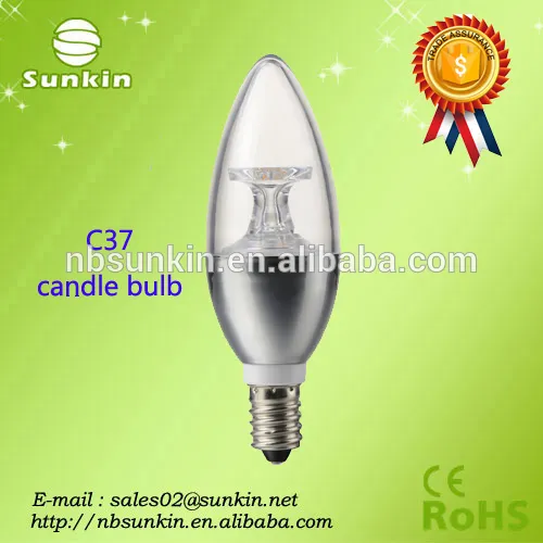 Trade Assurance New arrival 230V 3w 4w 5w 6w C37 G45 E14 led bulb with CE RoHS