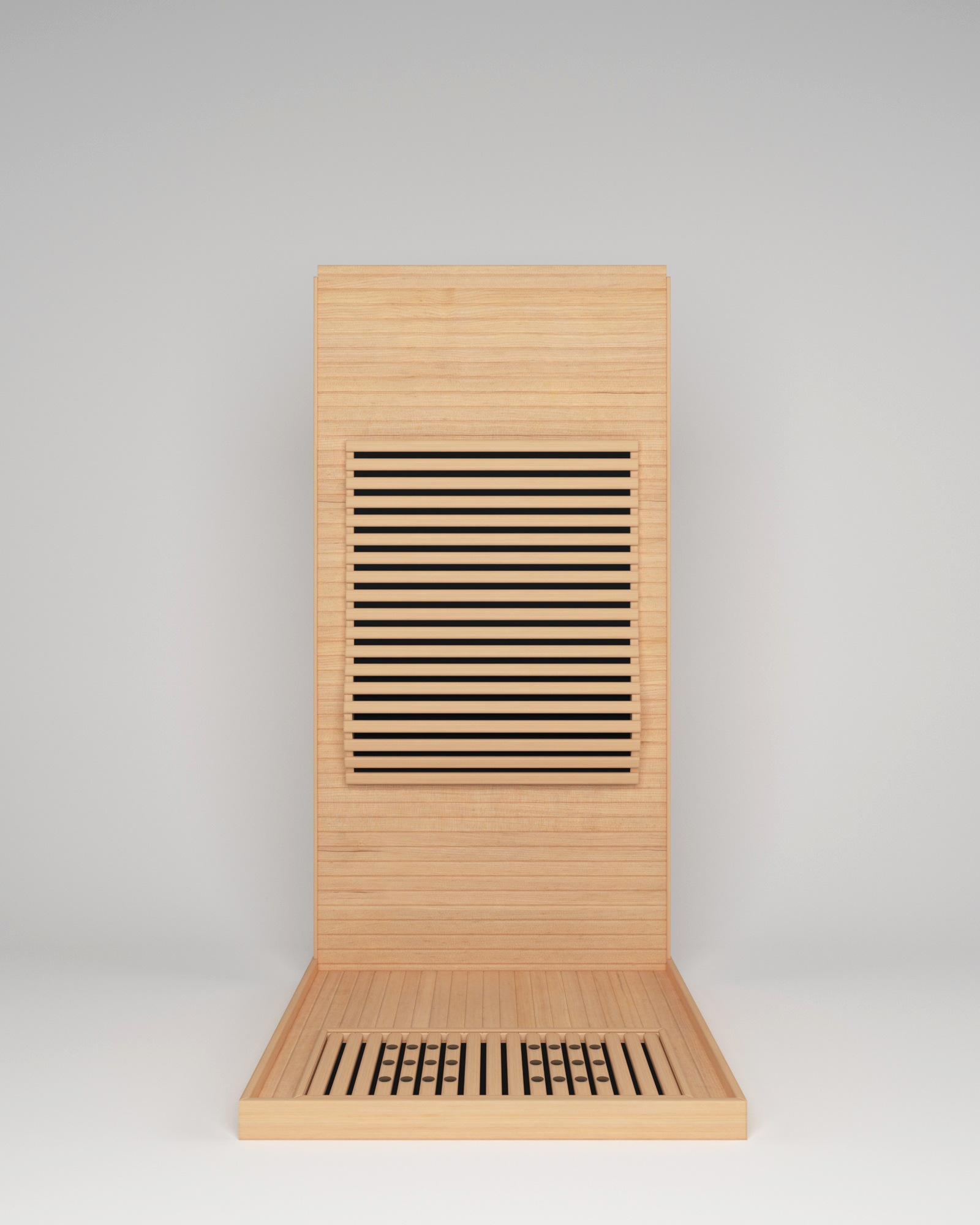 Indoor far-infrared sauna