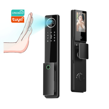 Lifelibero Tuya Keyless 3D การจดจำใบหน้าสมาร์ทล็อคประตูสมาร์ทล็อค 6068
