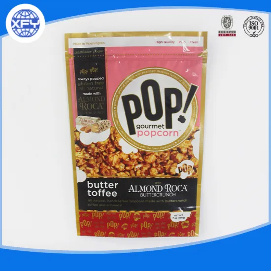 Custom Printed Laminated Bags For Snack Food