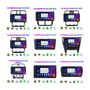 2 Din Android Car Stereo with GPS Navigation and WiFi for Subaru