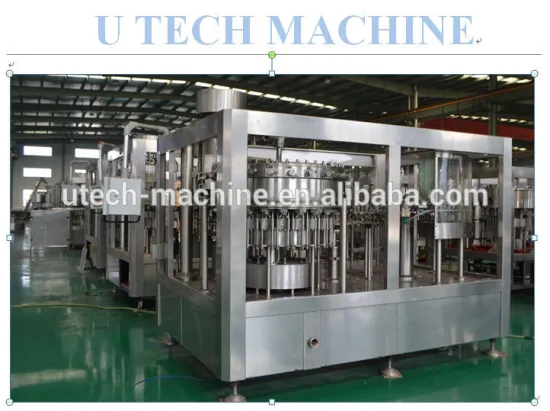 mini bottling plant / small carbonated drink filling machine