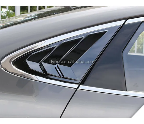 Quarter Window Shield Cover Shutter for Hyundai Sonata 10th Gen 2020-2022
