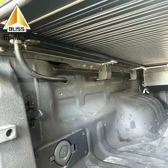 Tri-Fold Electric Roller Lid Pickup Truck Bed Cover for Great Wall Poer 2016