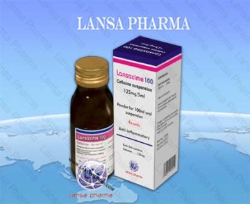 Cefixime oral suspension