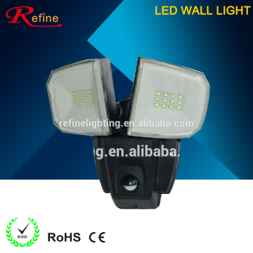 led wall light 230V 13W 1200 lumen motion sensor outdoor led wall light