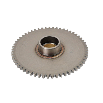 Motorcycle clutch starting disc gear