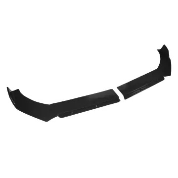 Black Glossy Universal Front Lip Bumper Splitter for All Car Models