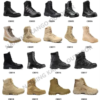 High-Quality Men's Tactical Hiking Boots for Personal Protection