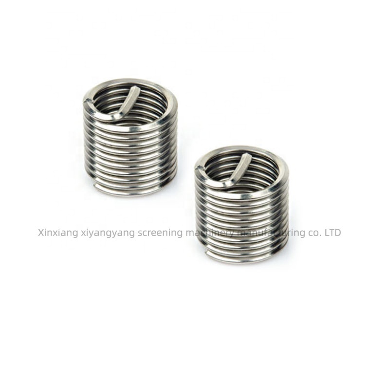 Customizable 304 Stainless Steel Wire Insert Fastener High-Nickel Alloy X750 Metric Measurement System Carton Packing