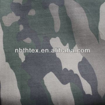 100%cotton printed camouflage twill fabric for hat