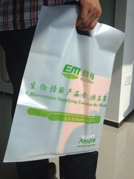 Biodegradable and Compostable Die Cut Handle Bag