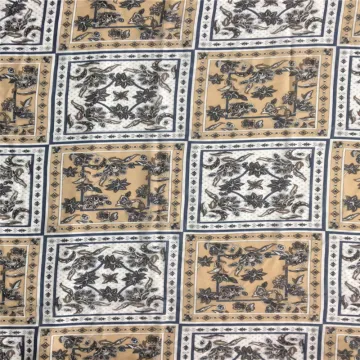 Yoyo Big Check Print Fabric