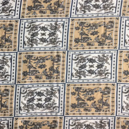 Yoyo Big Check Print Fabric