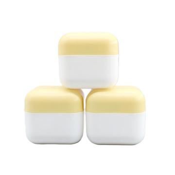 Rempillable Jar Cosmetics Cosmetics 30g / 50g personnalisé avec couvercle à vis pour les enfants