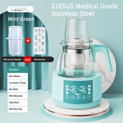 Constant Temperature Control Baby Milk Warmer Jug for Factory Sales