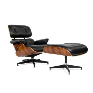 ປະທານ lounge Charles Eames ແລະ replica ottoman