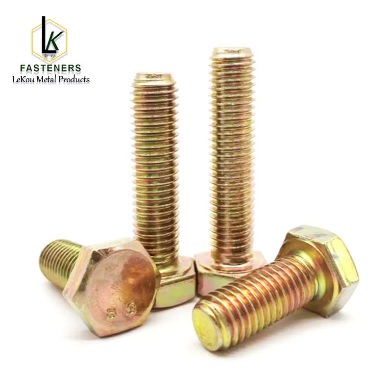 DIN961 Fully Threaded Hex Head Bolts with Fine Pitch