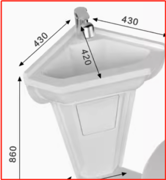 OEM White Acrylic RV Basin for Caravan - Customizable Faucet Trailer Basin
