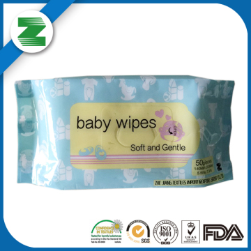 Made of spunlace nonwoven fabric baby hands and mouths clean wet wipes