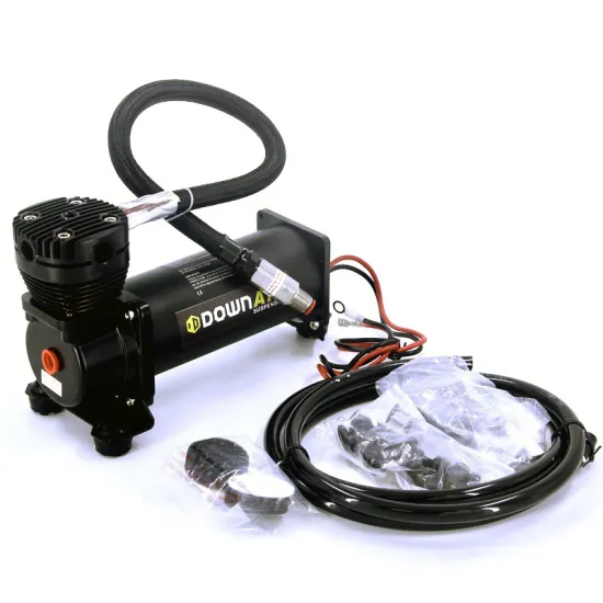 12 Volt SQ495 Black Quiet Air Compressor with Noise Reduction