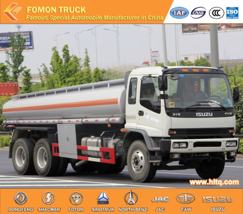 ISUZU 6X4 22000L Aluminium gasoline transport truck