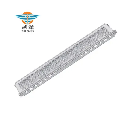 Perforated Steel Scaffold Plank Layher Style Construction Use