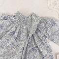 Shirt a manica a manica lunga primavera floreale vintage