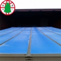 melamine laminated slotted mdf board with aluminum strips