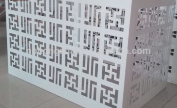 Aluminium air conditioner cover