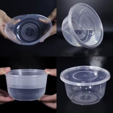 Food Grade Round Disposable Containers with PP Lids: Your Reliable Solution for Safe Food Packaging
