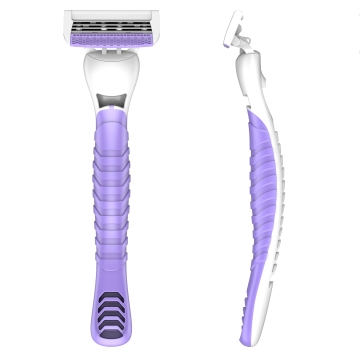 4 Blades Razor with Open Back Disposable Razors