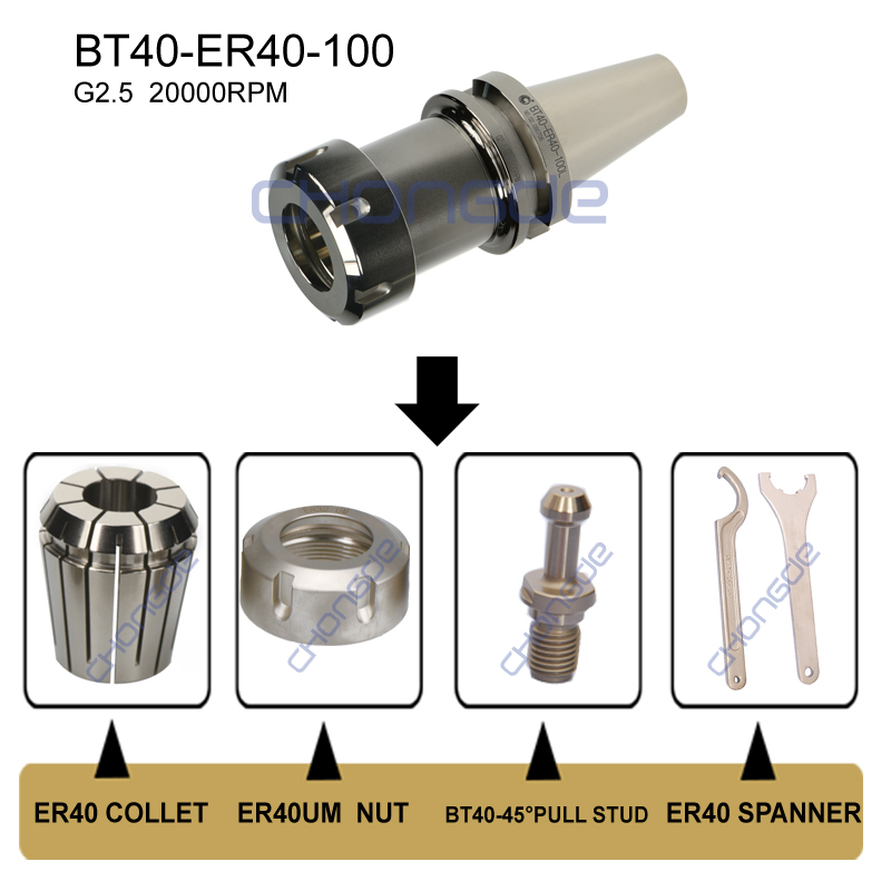 Bt40 Collet Chuck