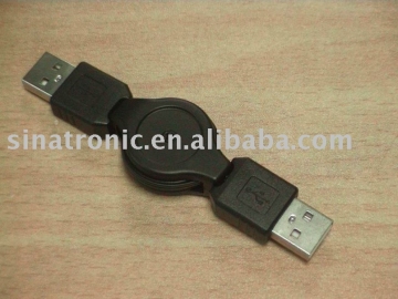 Retractable USB Extension Cable