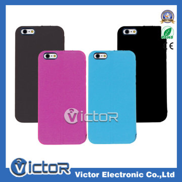 High quality magnetic leather flip case for iPhone 6 6 Plus